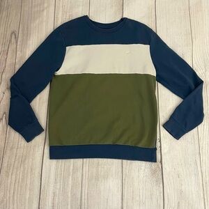 WE FASHION Men’s Color Block Sweater Crewneck Size Medium